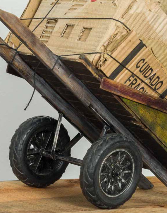 CARROSA / Found materials assemblage / 2018